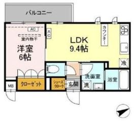 ロイジェントパークス西馬込 309 間取り図