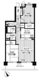 コスモ荻窪ロイヤルコート 2階 間取り図