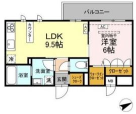 ロイジェントパークス西馬込 210 間取り図