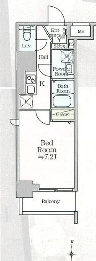 プロスタイルウェルス浅草アイル 10階 間取り図
