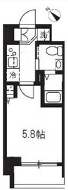 ハーモニーレジデンス新横浜 10階 間取り図
