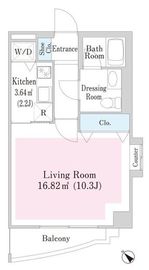 広尾ハイツ 303 間取り図