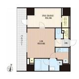 フィシオ飯田橋 1101 間取り図