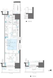 ZOOM新宿御苑前 809 間取り図