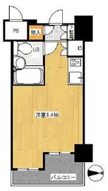 ルネ御苑プラザ 6階 間取り図