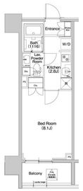 コンフォリア品川EAST 207 間取り図