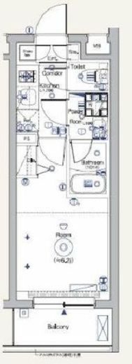 SYFORME TOGOSHI KOENⅡ (シーフォルム戸越公園2) 2階 間取り図