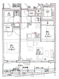 ルネサンスコート学芸大学 202 間取り図