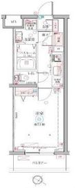 クレヴィスタ大塚 3階 間取り図