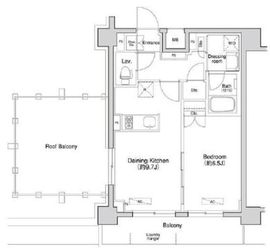 プライマル方南町 504 間取り図