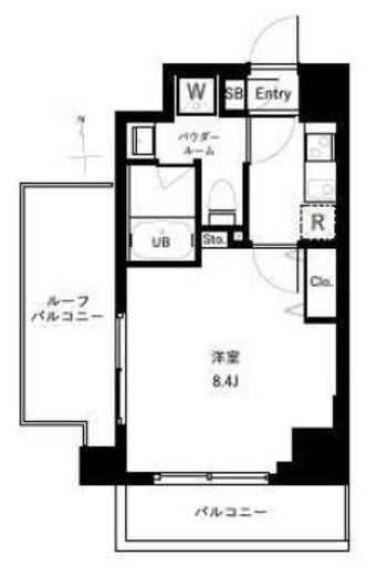 アーバンパーク綾瀬Ⅲ 1002 間取り図