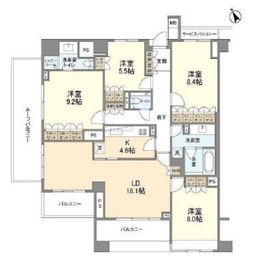 ランテンヌ四谷 409 間取り図