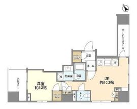 パークホームズ浜松町 17階 間取り図