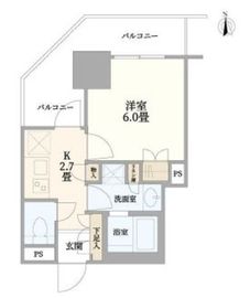 ルジェンテ品川南大井フレクシス 3階 間取り図