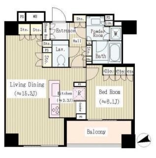 ザ・パークハウスグラン三番町 12階 間取り図