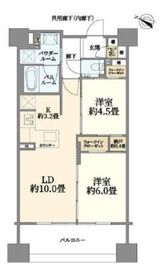 シティハウス横浜 15階 間取り図