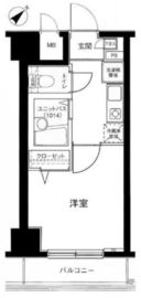 メインステージ銀座 4階 間取り図