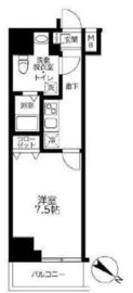 アイルプレミアム文京六義園 8階 間取り図