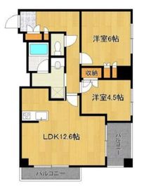 フレンシア田端道灌山 303 間取り図