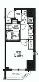アイルイムーブル御茶ノ水 6階 間取り図