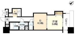 パークフラッツ横濱公園 708 間取り図