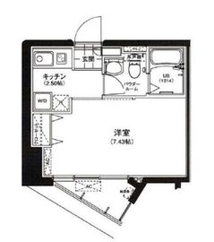サウンドおしあげ 701 間取り図
