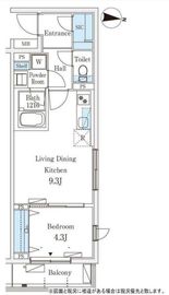 テラス杉並方南町 101 間取り図