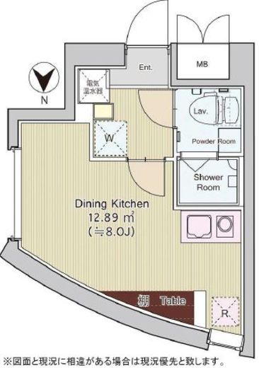 パティオスクエア中野 307 間取り図