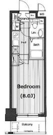 グランド・ガーラ横浜伊勢佐木町 2階 間取り図