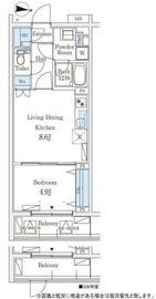 テラス杉並方南町 206 間取り図