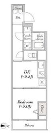 ルミークアン東陽町 204 間取り図