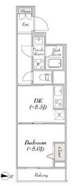 ルミークアン東陽町 404 間取り図