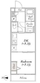 ルミークアン東陽町 305 間取り図