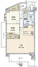 藤和シティホームズ新百合ヶ丘 4階 間取り図