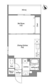 EMパレス田園調布 222 間取り図