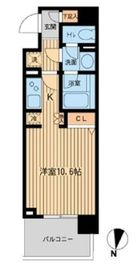 ドゥーエ横濱台町 1005 間取り図