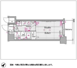 グランド・ガーラ横濱山下町 10階 間取り図