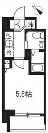 ハーモニーレジデンス新横浜 7階 間取り図