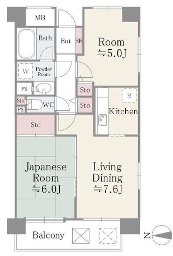 フレスコ川崎 1009 間取り図