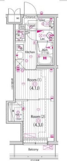 ガーラ練馬グランドステージ 3階 間取り図