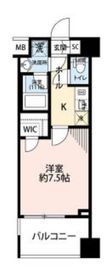 プレール・ドゥーク蔵前 609 間取り図