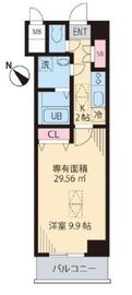 アートサイドヒルズ 403 間取り図