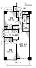 藤和シティスクエア三田ノースウイング 5階 間取り図