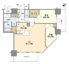 THE TOWER JUJO (ザ・タワー十条) 8階 間取り図