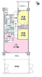 ブローテ大倉山 103 間取り図