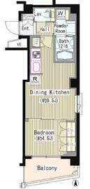 マスターズコート奥沢 502 間取り図