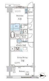 オアーゼ池上テラス 209 間取り図