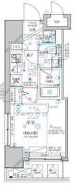 ディアレイシャス横浜WEST 1101 間取り図
