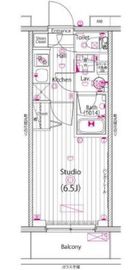 グランド・ガーラ横浜 10階 間取り図