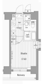 ガーラグランディ横濱桜木町 2階 間取り図